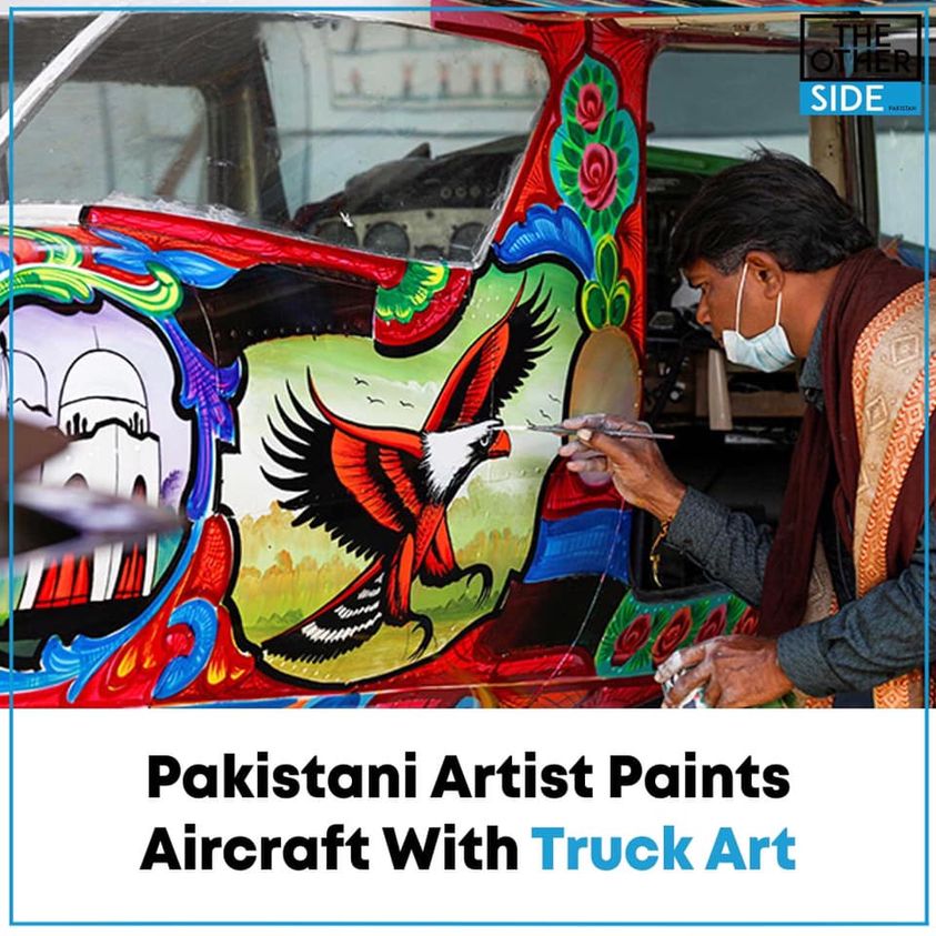 Pakistan’s iconic truck art and tribal designs have interestingly entered the fly-zones
