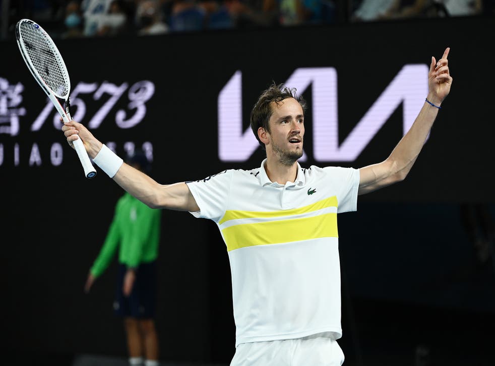 Daniil Medvedev sets up Australian Open final