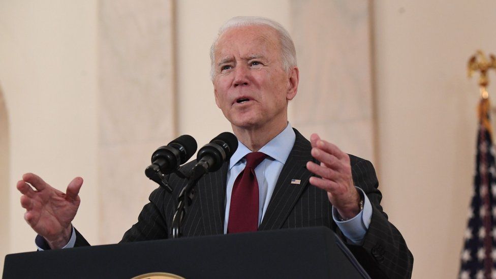 Biden takes first military action with Syria