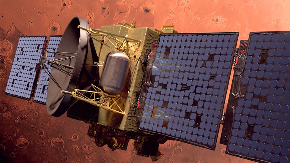 Emirates Mars Mission Hope probe lines up