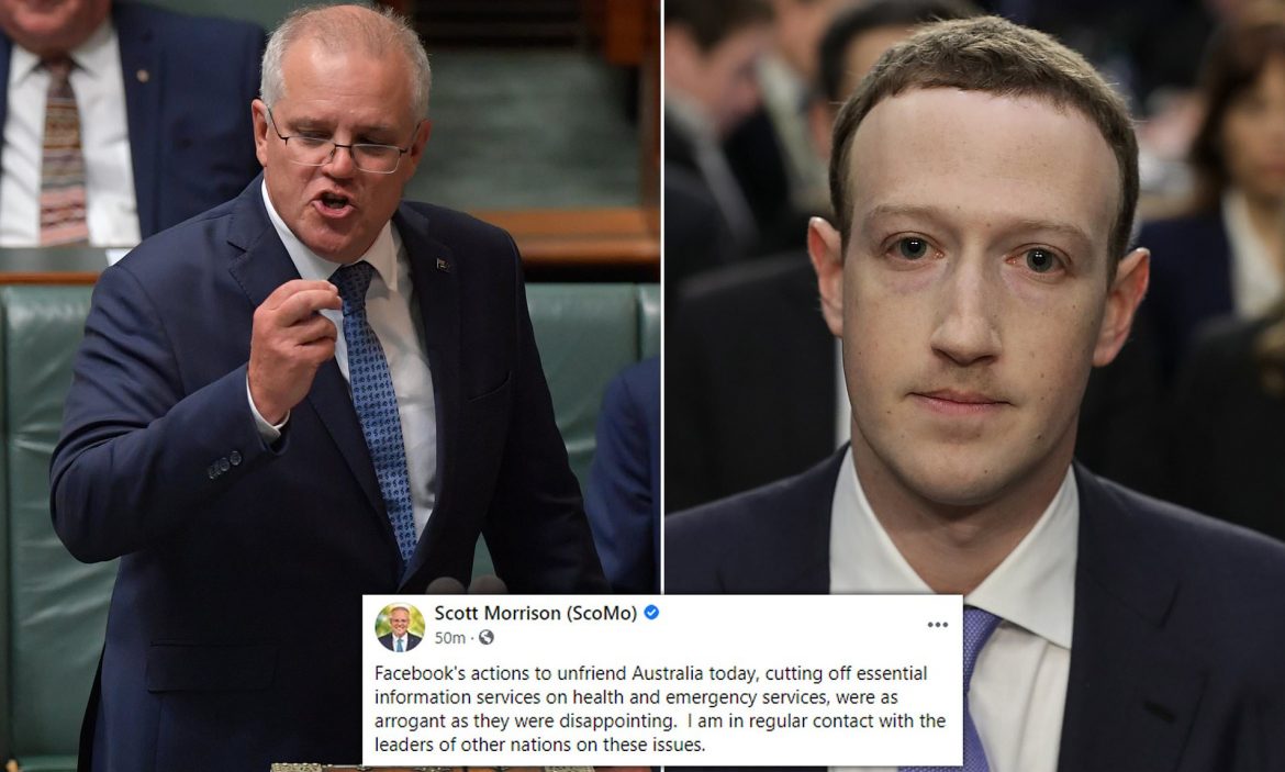 Morrison labels Facebook ‘arrogant’, refuses