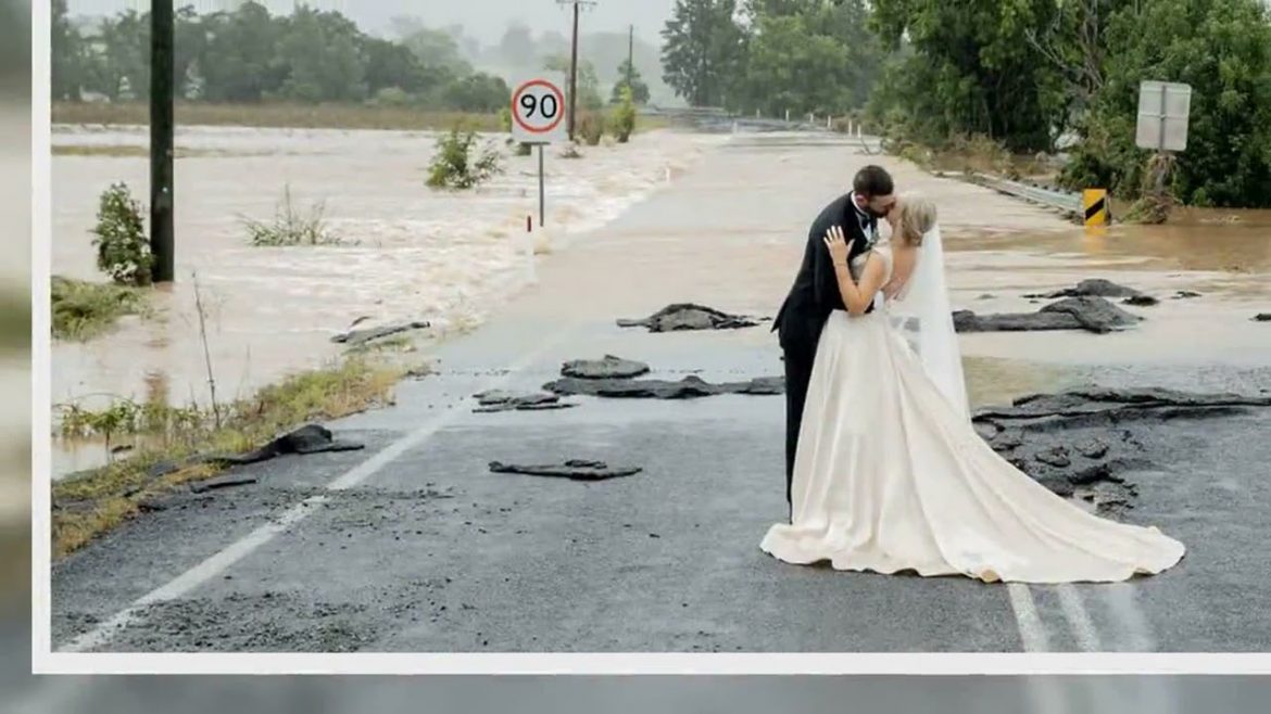 NSW bride shares iconic wedding photo