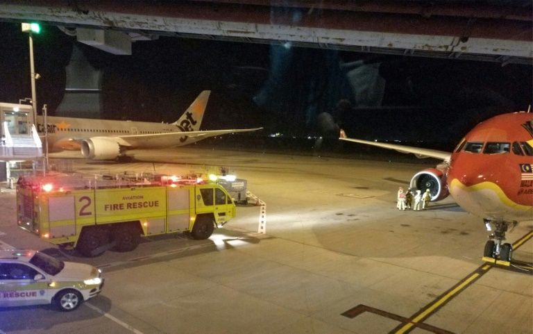 Plane makes emergency landing in
