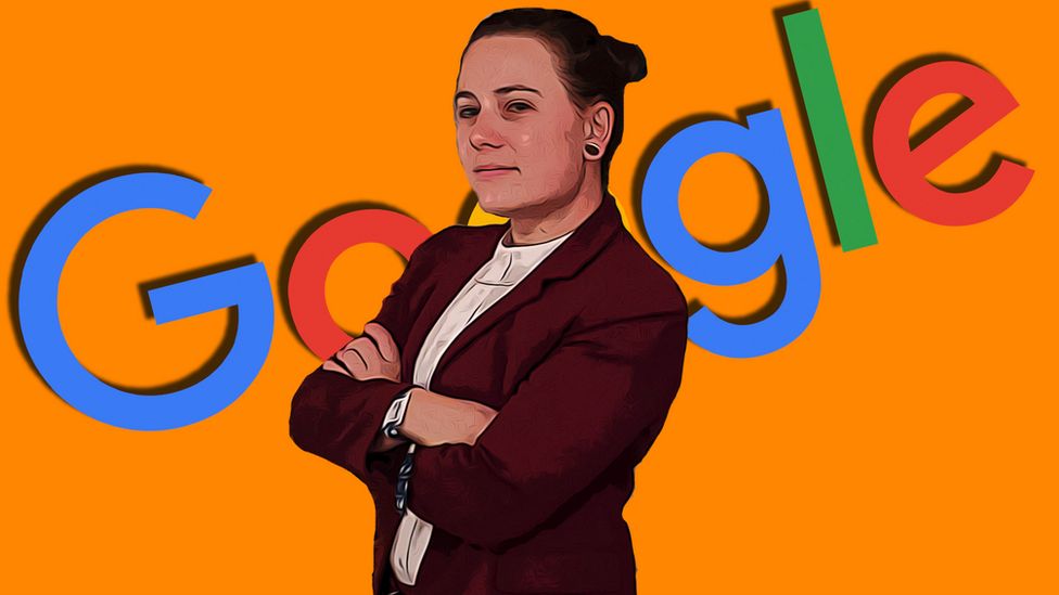 The woman who took on Google and won