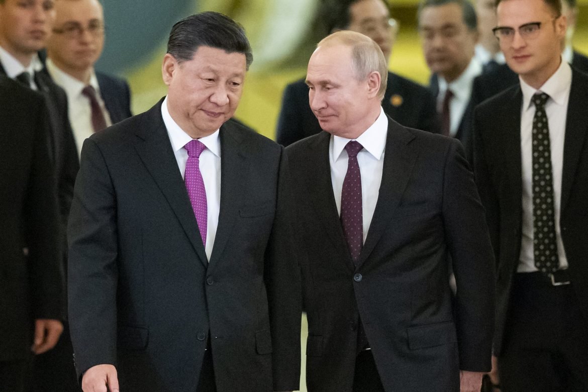 Leaders of Russia and China tighten their