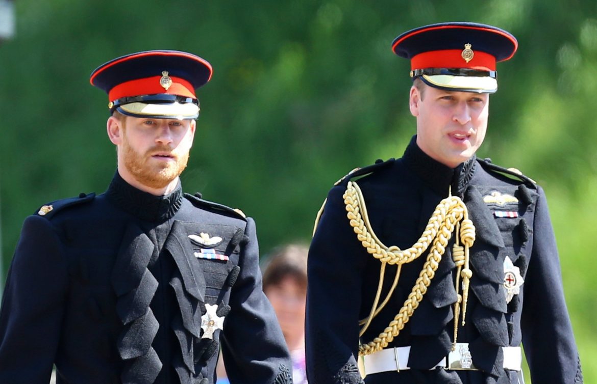 Princes William and Harry won’t walk side
