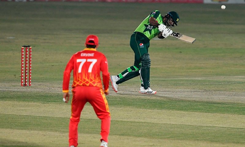 تیسرے میچ میں پاکستان نے زمبابوے کو ہرا کر سیریز جیت