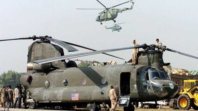 پاکستان افغانستان میں امریکی آپریشنز کے لیے