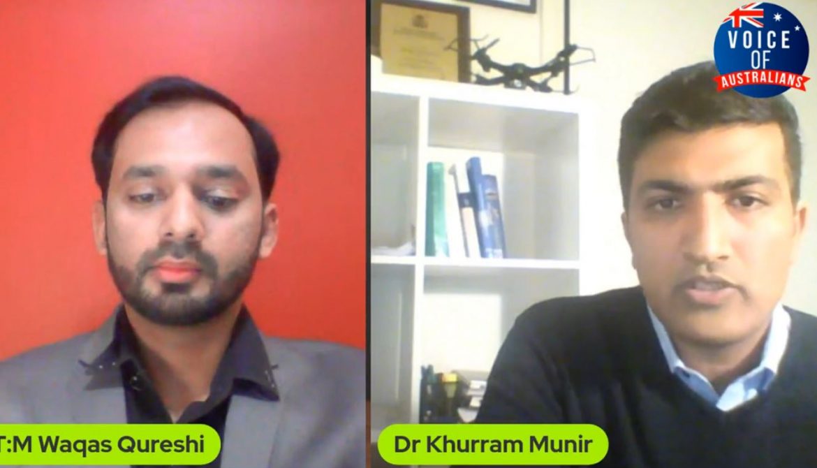 Live with Qureshi.Guest:Dr Khurram Munir.