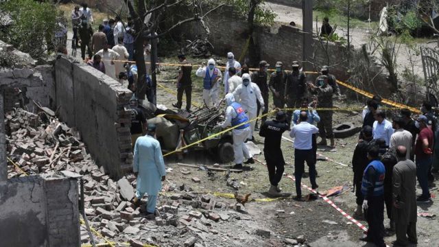 لاہور میں حافظ سعید کے گھر کے نزدیک بم دھماکہ
