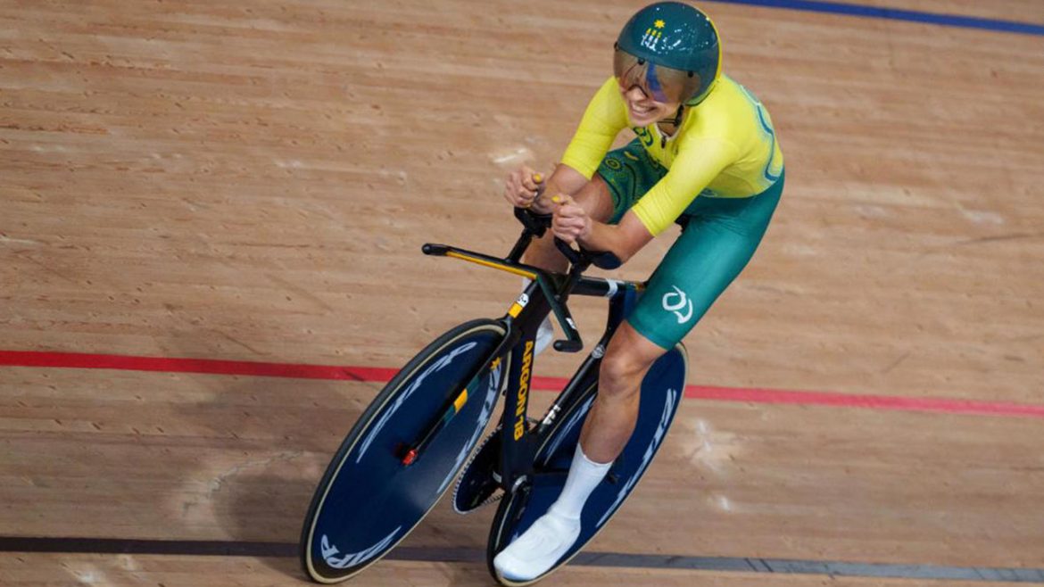 Cyclist Paige Greco claims Australia’s first