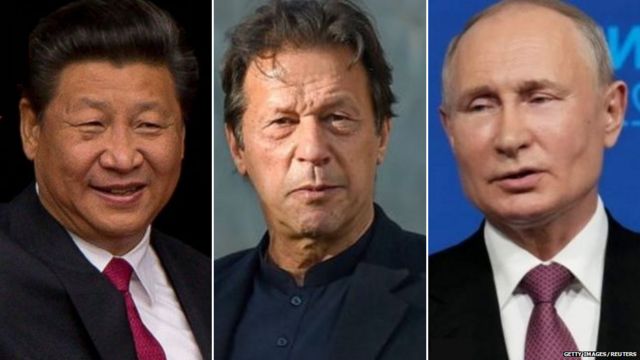 افغانستان میں طالبان پاکستان، چین اور روس طالبان حکومت
