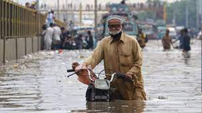 طوفان گلاب کراچی اور سندھ کے زیریں علاقوں کے شہری