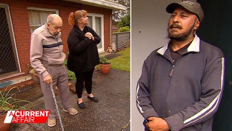 Elderly man claims neighbour ‘threatened