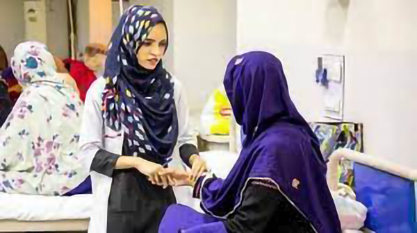 ڈاکٹر سلیمہ رحمان تمام تر مشکلات کے باوجود ڈاکٹر بننے