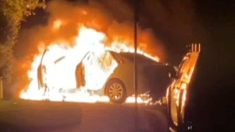 Police find burnt-out car in relation to public
