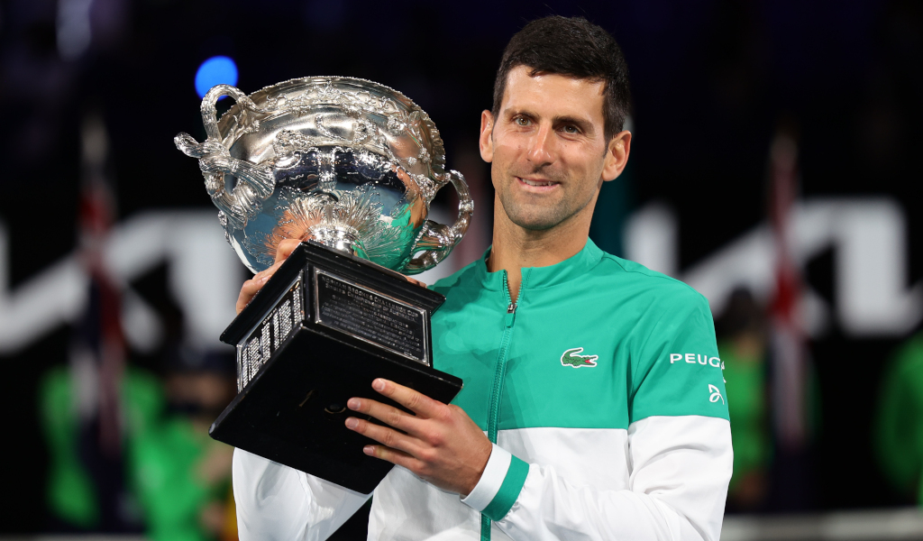 Controversial world No.1 Novak Djokovic