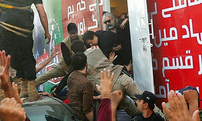 عمران خان پر حملہ کیا پولیس ایف آئی آر