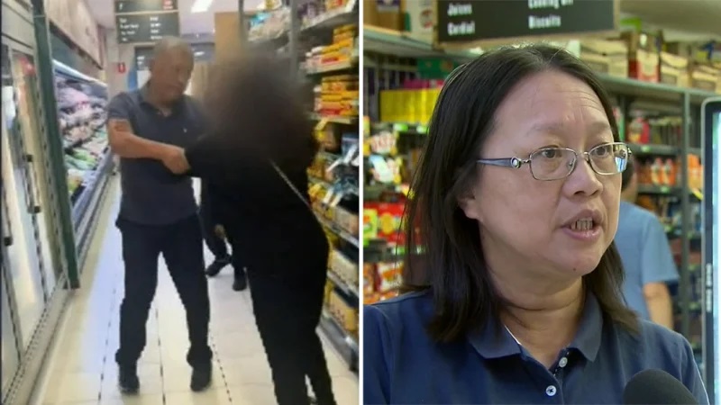 Supermarket cashier allegedly robbed