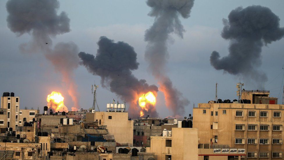 Israel targets Gaza with airstrikes