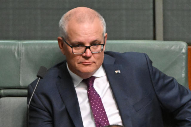 Former prime minister Scott Morrison