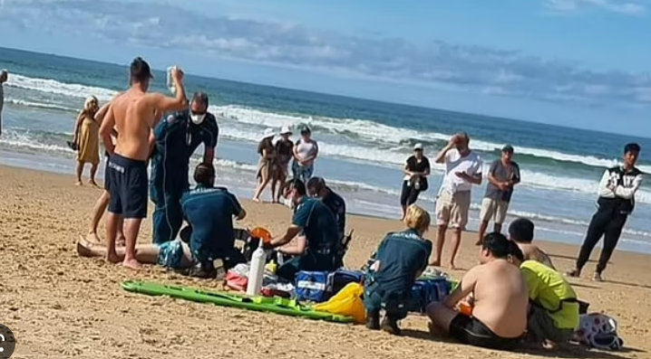 Woman drowns in rough surf