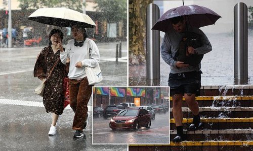 Sydney hit by deluge of rain amid