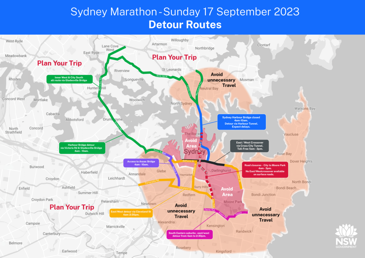 Sydneysiders warned of road chaos during