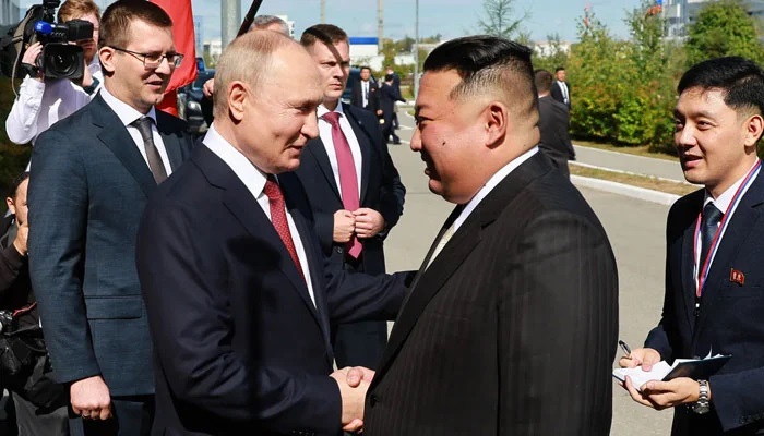 Vladimir Putin gives Russian limousine to North Korea’s Kim Jong Un