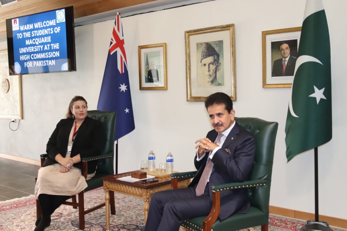 Macquarie University Students Engage in an interactive session with the Pakistani High Commissioner